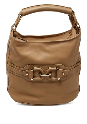 Burberry Pre-Owned 2023 Horsebit shoulder bag - Brown