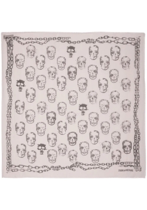 Zadig&Voltaire Kerry scarf - Neutrals