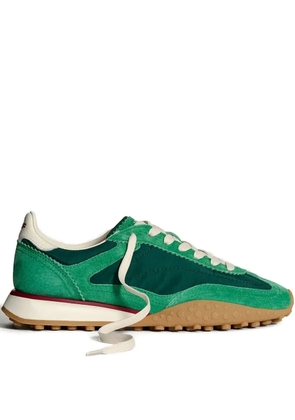 Hoff 35mm Bridge Mkii panelled lace-up sneakers - Green