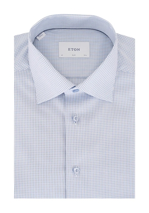 Eton ckecked shirt - Blue