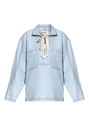 MUNTHE Fuxalima shirt - Blue