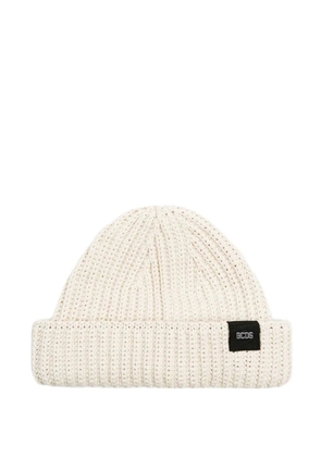 GCDS Giuly beanie - Neutrals