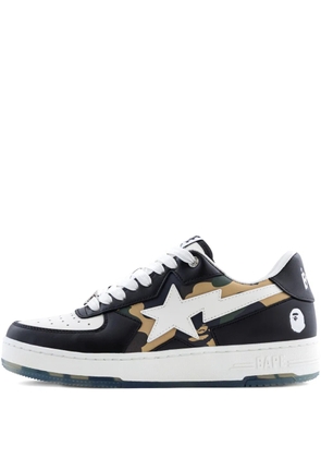 A BATHING APE® BAPE STA star camouflage sneakers - Black