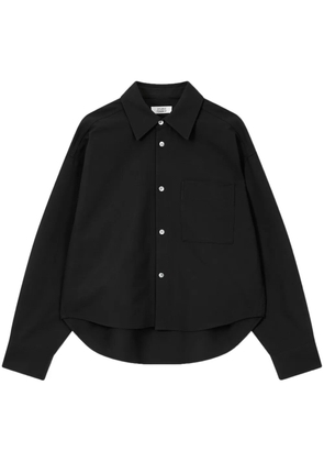 TOMBOY one-pocket shirt - Black