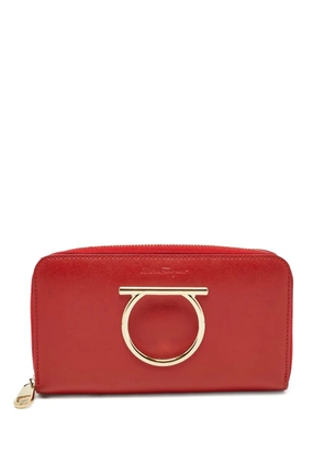 Ferragamo Pre-Owned gancini leather wallet - Red