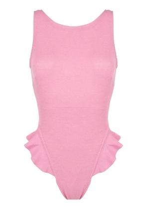 Clube Bossa Goya ruffled swimsuit - Pink