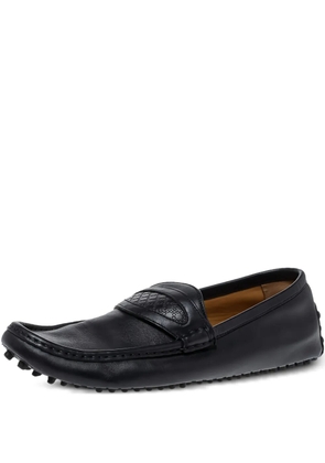 Gucci Pre-Owned leather loafers - Blue