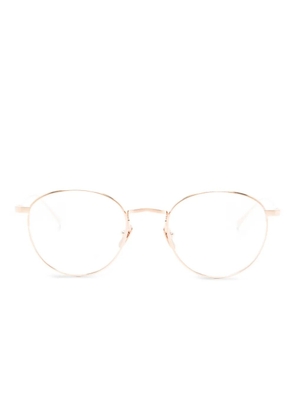 Lunor round-frame glasses - Gold