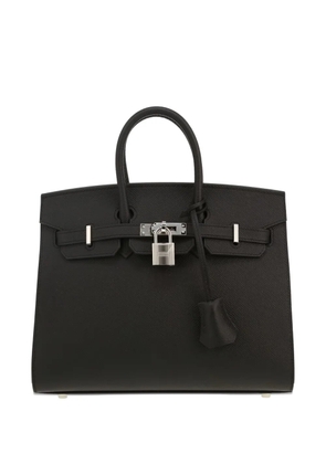Hermès Pre-Owned Birkin 25 leather handbag - Black