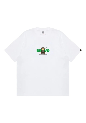 AAPE BY *A BATHING APE® cotton T-shirt - White
