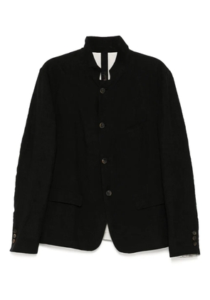 Forme D'expression stand up-collar jacket - Black