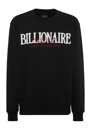 Billionaire round-neck sweatshirt - Black