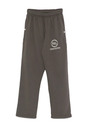Pal Sporting Goods logo-print elasticated-waist track pants - Grey