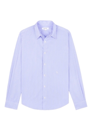 Sporty & Rich striped button-up shirt - Blue