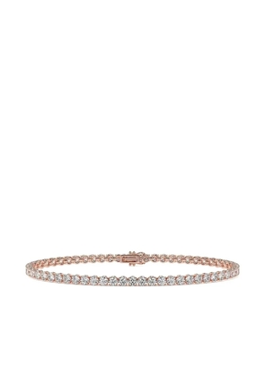 Tilla 14K rose gold lab-grown diamond tennis bracelet