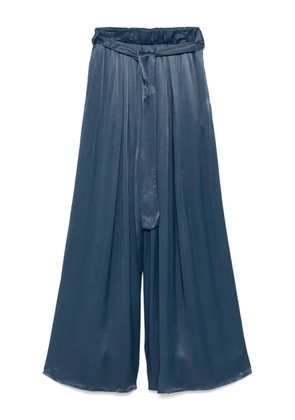 MOUTAKI satin trousers - NAVY