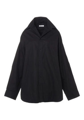 Balenciaga Pre-Owned 2022 fifted-collar shirt - Black