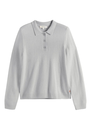 Chinti & Parker long-sleeved polo sweater - Grey