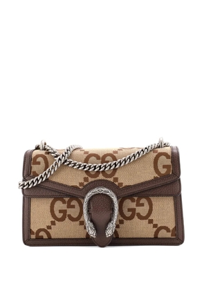 Gucci Pre-Owned Dionysus Bag Jumbo GG Canvas Small shoulder bag - Brown