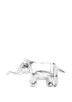 Maison MIHARA YASUHIRO mini 'Dolls' elephant messenger bag - Silver