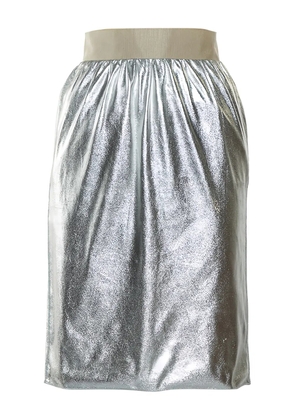 Dolce & Gabbana Pre-Owned 2023 metallic skirt - Silver