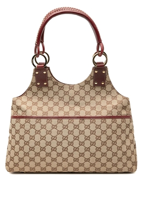 Gucci Pre-Owned 2000-2015 GG Canvas shoulder bag - Brown