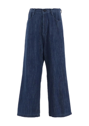 Y's button-fastening jeans - Blue
