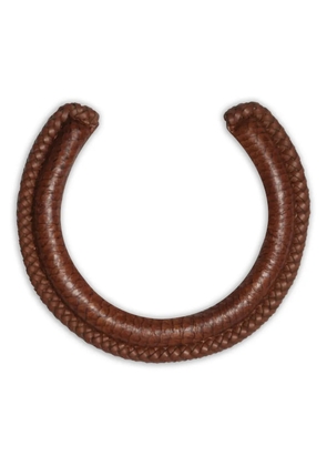 Johanna Ortiz Representative Rituals braided necklace - Brown