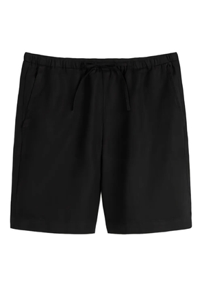 Marc O'Polo drawstring-waist shorts - Black