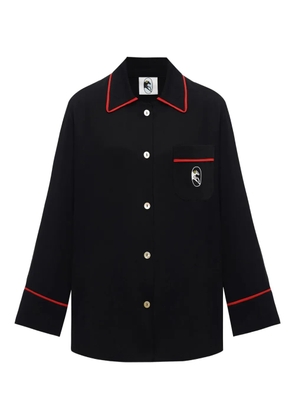 Sleeper Finnegan pajama shirt - Black