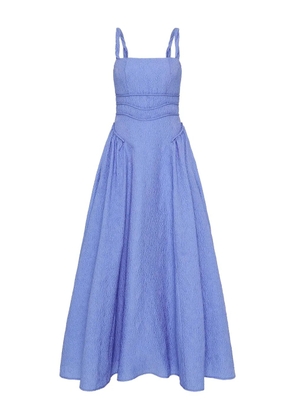 Rachel Gilbert Sophia textured dress - Blue