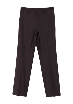 Patrizia Pepe slim-fit wool trousers - Black