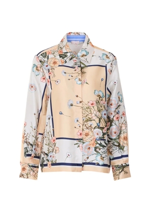 LIU JO floral-print long-sleeve shirt - Neutrals