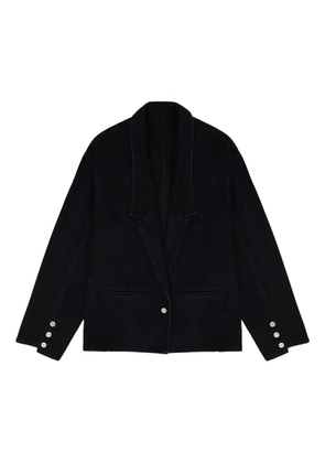 Protémoa Raven denim blazer - Black