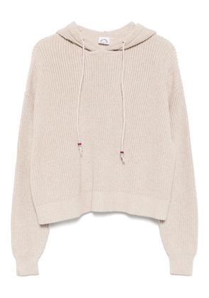 The Upside Dune knitted hoodie - Neutrals