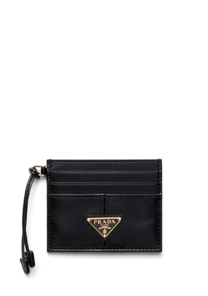 Prada leather card holder - Black