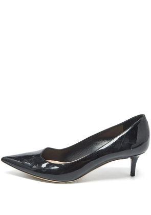 Christian Dior Pre-Owned pointed-toe leather pumps - Black