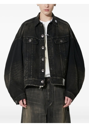 Maison MIHARA YASUHIRO Combination denim jacket - Black