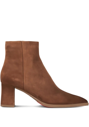 Santoni Estel pointed-toe boots - Brown
