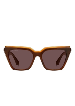 ETRO Tailoring sunglasses - Brown