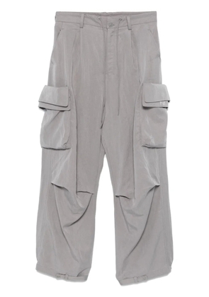 Y-3 cuffed cargo pants - Grey