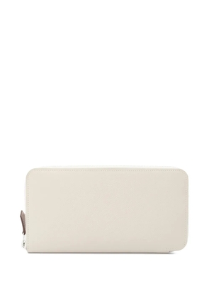 Hermès Pre-Owned 2025 Azap zip Wallet - Neutrals