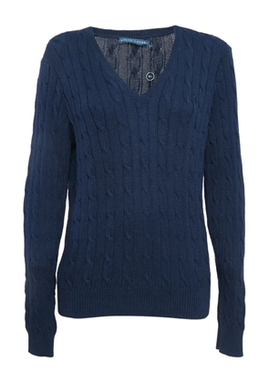 Polo Ralph Lauren Pre-owned cable-knit Sweater - Blue