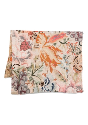 Pierre-Louis Mascia Euclide shawl scarf - Neutrals