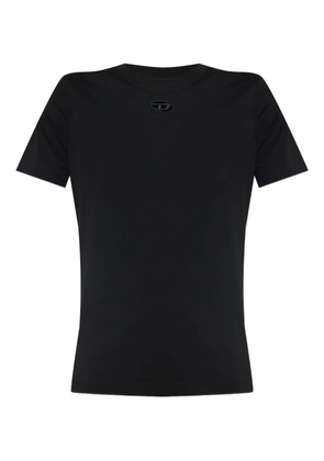 Diesel oval-detail T-shirt - Black