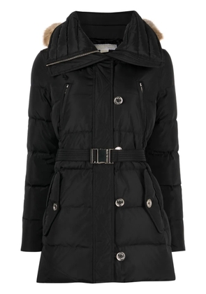 Michael Michael Kors belted puffer coat - Black