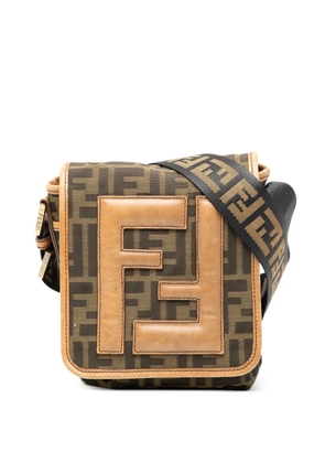 Fendi Pre-Owned 2010-2025 Mini FF Zucca Canvas crossbody bag - Brown