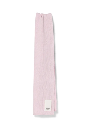 Ruslan Baginskiy logo-patch scarf - Pink