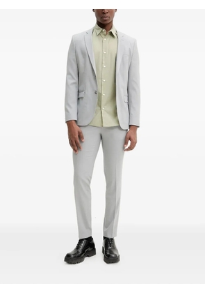 HUGO welt-pockets single-breasted suit - Grey