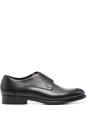 Doucal's leather lace-up shoes - Black
